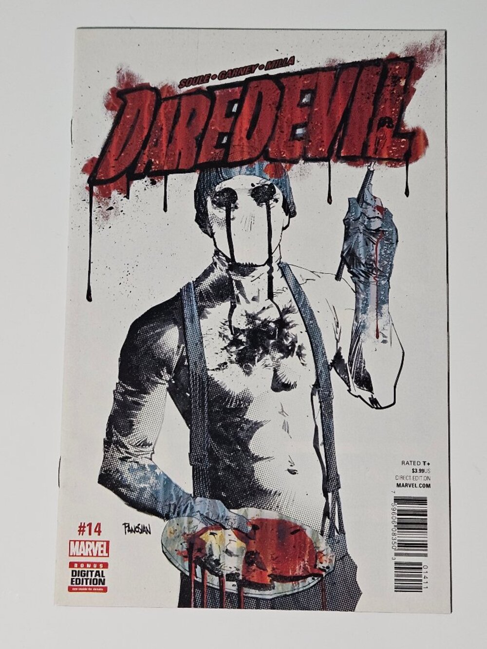 Daredevil #14 (Vol 5) (Marvel Comics, 2016) 1st Cover Appearance Muse C-086